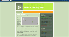 Desktop Screenshot of diceleagues.blogspot.com