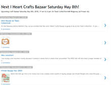 Tablet Screenshot of iheartcraftsbazaar.blogspot.com