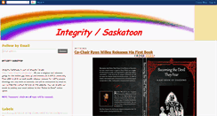 Desktop Screenshot of integritysaskatoon.blogspot.com