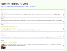 Tablet Screenshot of cochesfutbolymas.blogspot.com