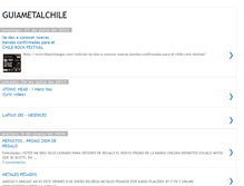 Tablet Screenshot of guiametalchile.blogspot.com