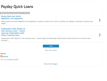 Tablet Screenshot of paydayquickloans.blogspot.com