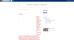 Desktop Screenshot of jeniscakera.blogspot.com