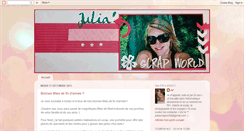 Desktop Screenshot of juliascrapworld.blogspot.com