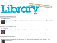 Tablet Screenshot of librarycreative.blogspot.com