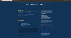 Desktop Screenshot of coloradoskiswap.blogspot.com