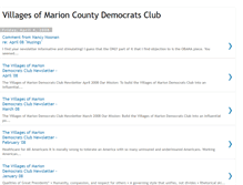 Tablet Screenshot of marioncountydemocrats.blogspot.com