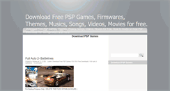Desktop Screenshot of downloadpspgamescsoiso.blogspot.com