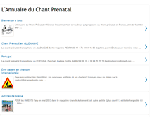 Tablet Screenshot of annuaireduchantprenatal.blogspot.com