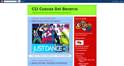 Desktop Screenshot of cuevajoven.blogspot.com