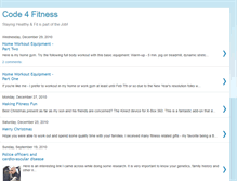 Tablet Screenshot of code4fitness.blogspot.com