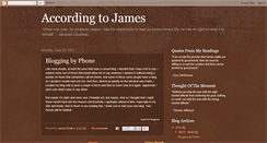 Desktop Screenshot of jameswyett.blogspot.com