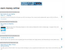 Tablet Screenshot of money-for-bloggers.blogspot.com