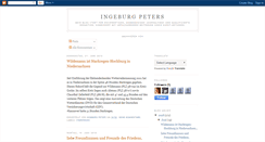 Desktop Screenshot of ingeburgpeters.blogspot.com