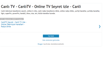 Tablet Screenshot of canlitv-canli-tv.blogspot.com