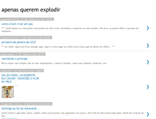 Tablet Screenshot of apenasqueremexplodir.blogspot.com