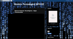 Desktop Screenshot of gestiontecnologica201002.blogspot.com