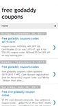 Mobile Screenshot of coupons-godaddy.blogspot.com