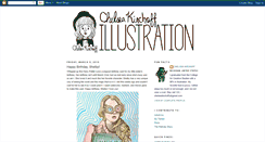 Desktop Screenshot of chelseakirchoffillustration.blogspot.com
