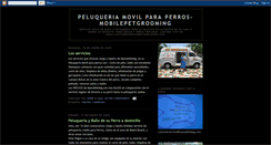 Desktop Screenshot of mymobiledogrooming.blogspot.com