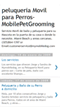 Mobile Screenshot of mymobiledogrooming.blogspot.com