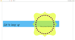 Desktop Screenshot of gottokeepup.blogspot.com