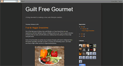 Desktop Screenshot of guiltfreegourmet.blogspot.com