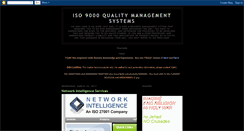 Desktop Screenshot of iso9000and9001.blogspot.com