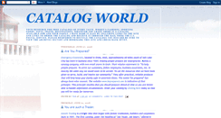 Desktop Screenshot of catalog-world.blogspot.com