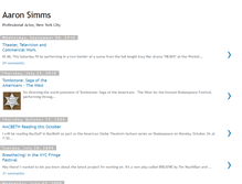 Tablet Screenshot of aaronsimms.blogspot.com