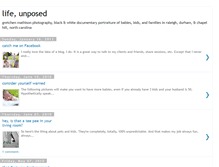 Tablet Screenshot of lifeunposed.blogspot.com