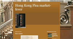 Desktop Screenshot of hongkongfleamarket-fever.blogspot.com
