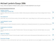 Tablet Screenshot of michaellambrixarticles.blogspot.com