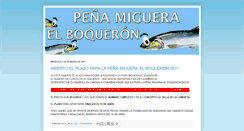 Desktop Screenshot of migaselboqueron.blogspot.com