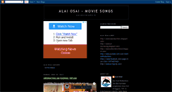 Desktop Screenshot of alaiosai-moviesong.blogspot.com