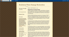 Desktop Screenshot of bradentonwaterdamage.blogspot.com