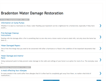 Tablet Screenshot of bradentonwaterdamage.blogspot.com