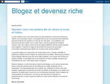 Tablet Screenshot of blogezetdevenezriche.blogspot.com