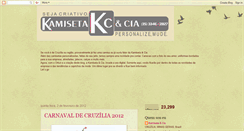 Desktop Screenshot of kamisetaecia.blogspot.com