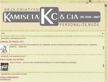 Tablet Screenshot of kamisetaecia.blogspot.com