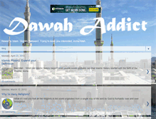 Tablet Screenshot of dawahaddict.blogspot.com