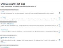 Tablet Screenshot of chitralakshana.blogspot.com