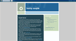 Desktop Screenshot of horny-couple.blogspot.com