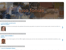 Tablet Screenshot of lusofoniasonline.blogspot.com
