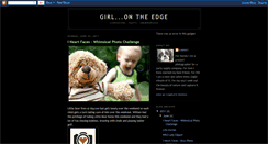 Desktop Screenshot of annaontheedge.blogspot.com