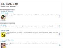 Tablet Screenshot of annaontheedge.blogspot.com