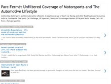 Tablet Screenshot of pfmotorsports.blogspot.com