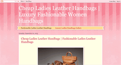 Desktop Screenshot of cheap-ladies-leather-luxury-handbags.blogspot.com