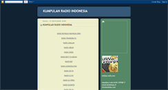 Desktop Screenshot of kumpulanradio.blogspot.com