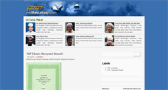 Desktop Screenshot of maktabahsunnah.blogspot.com